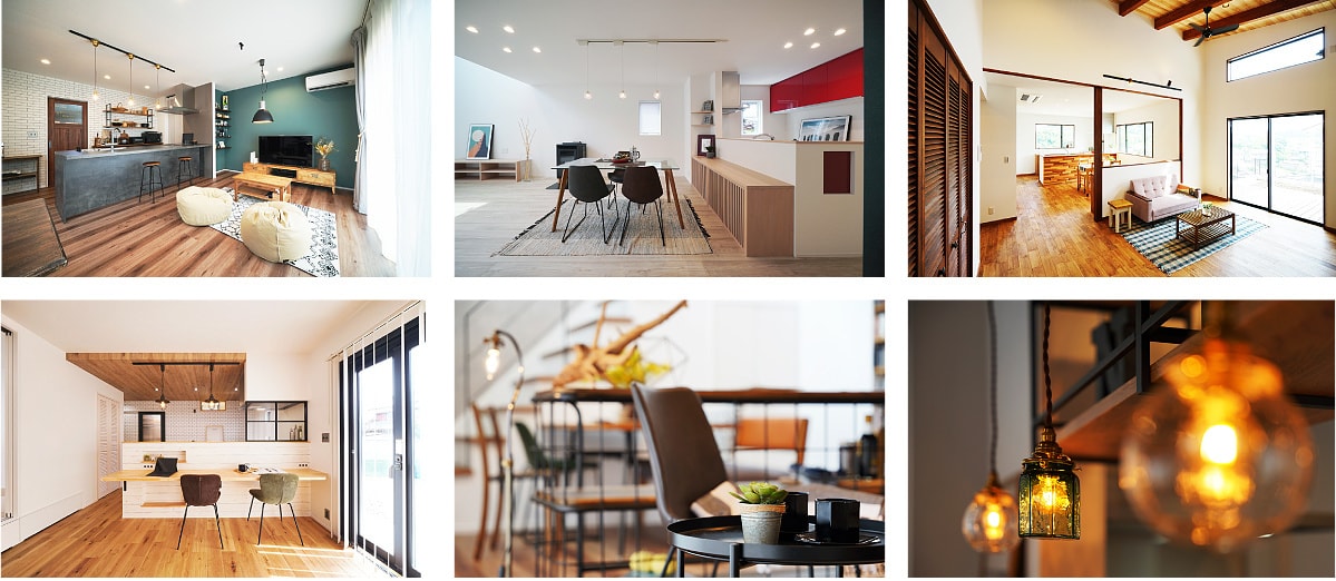 新築住宅撮影 内観写真の撮影例 イメージ